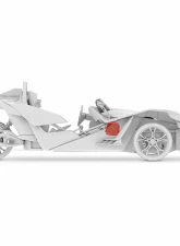 DS18 2x6" Empty Under Dash Subwoofer Enclosure Polaris Slingshot 2015-2019                                     - SLG-UDSD6 - Image 3