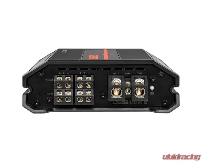 DS18 Black 4 x 100 Watts Rms 4-Ohm SXE 4-Channel Class D Amplifier - SXE-2000.4D/BK
