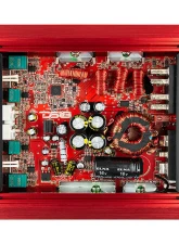 DS18 Red 4 x 100 Watts Rms 4-Ohm SXE 4-Channel Class D Amplifier                                     - SXE-2000.4D/RD - Image 2