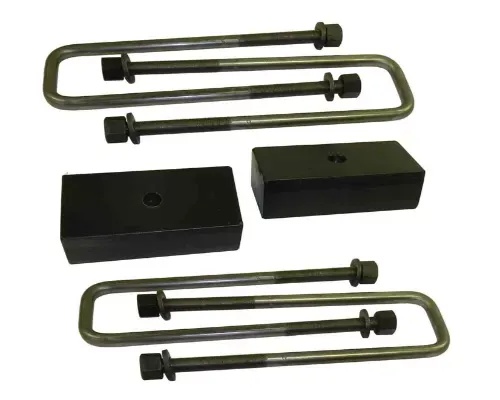 SuspensionMAXX Heavy Duty Block and U-Bolt Kit 2.0" Chevrolet Silverado | GMC Sierra 1500 2014-2018 - SMX-157020