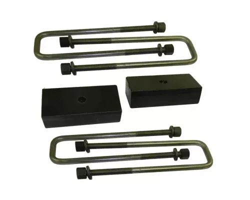 SuspensionMAXX Heavy Duty Block and U-Bolt Kit 1.5" GMC Sierra Denali 1500 2015-2018 - SMX-157715