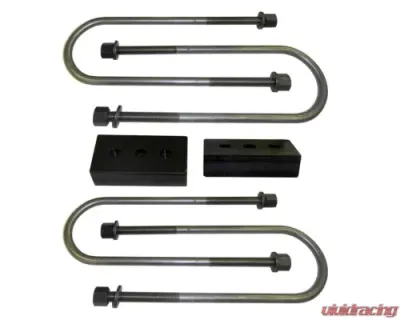SuspensionMAXX Heavy Duty Rear Block and U-Bolt Kit 1.5" Ford F-150 2004-2017 - SMX-162015