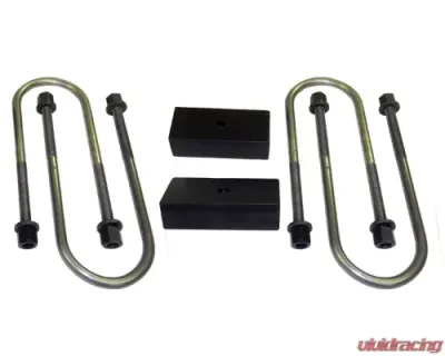 SuspensionMAXX Heavy Duty Rear Block and U-Bolt Kit 2" Dodge Ram 1500 2002-2005 - SMX-172020