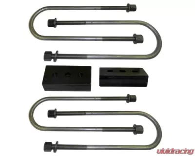 SuspensionMAXX Heavy Duty Rear Block and U-Bolt Kit 2" Dodge Ram 2500 Diesel 2003-2013 - SMX-174120