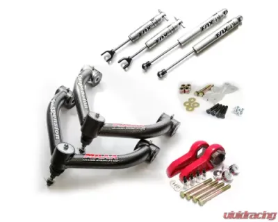 SuspensionMAXX GM HD Stage 3 3 inch Leveling Kit Combo w/ Fox Chevrolet | GMC 2500 HD | 3500 HD 2011-2019 - SMX-GMHDSTAGE2F