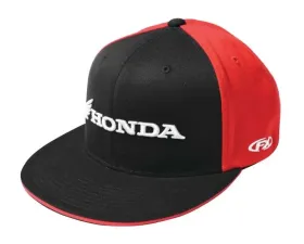 Factory Effex Small-Medium Black/Red Honda Horizontal Hat