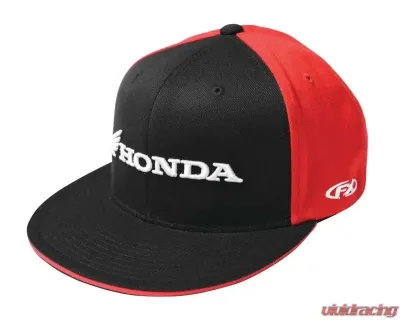 Factory Effex Small-Medium Black/Red Honda Horizontal Hat - 15-88340