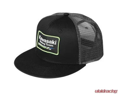 Factory Effex Grey/Black "Kawasaki Racing Team" Snapback Hat - 18-86102