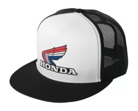 Factory Effex White/Black Honda Vintage Snapback Hat