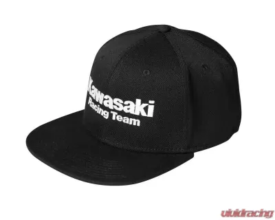 Factory Effex Black Large-XL "Kawasaki Racing Team" Flex-Fit Hat - 19-86134