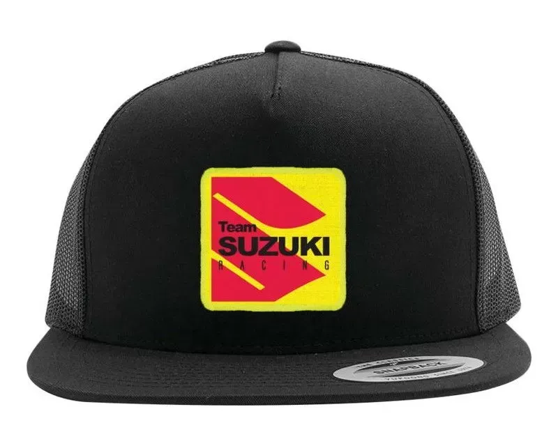 Factory Effex Black/Grey Suzuki Racing Snapback Hat - 22-86402