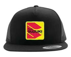 Factory Effex Black/Grey Suzuki Racing Snapback Hat