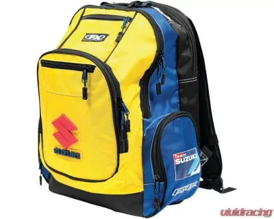 Factory Effex Yellow/Black Suzuki Backpack Premium - 23-89400
