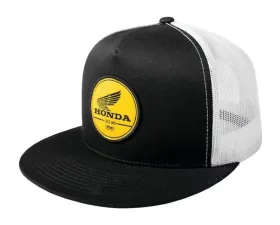 Factory Effex White/Black Honda Gold Label Snapback Hat