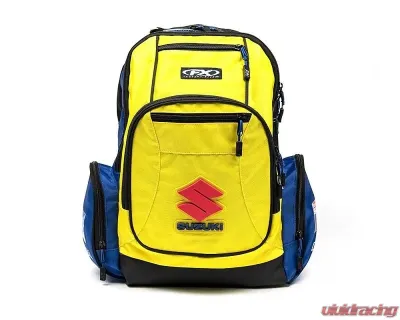 Factory Effex Yellow/Black Suzuki Backpack Premium - 23-89400