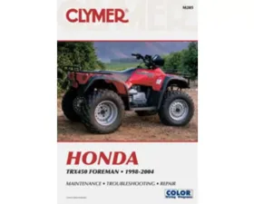 Clymer Repair Manual Honda TRX450 Foreman 1998-2004
