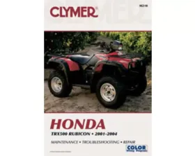 Clymer Repair Manual Honda TRX500 Rubicon 2001-2004