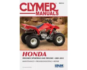 Clymer Repair Manual Honda TRX250EX SPORTRAX | TRX250X 2001-2012