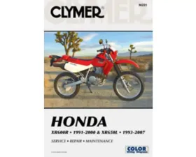 Clymer Repair Manual Honda XR600R 1991-2000