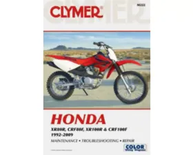 Clymer Repair Manual Honda XR80R | CRF80F |  XR100R | CRF100F 1992-2009