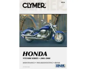 Clymer Repair Manual Honda VTX1800 Series 2002-2008