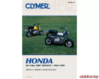 Clymer Repair Manual Honda 50-100cc | OHC Singles 1965-1999 - CM31013