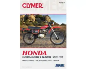 Clymer Repair Manual Honda XL | XR75 | XL | XR80 | XL | XR100 1975-1991
