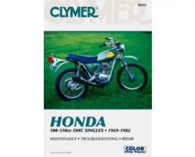 Clymer Repair Manual Honda 100-350CC OHC Singles 1969-1982