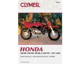 Clymer Repair Manual Honda XR50R | CRF50F | XR70R | CRF70F 1997-2016