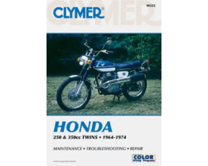 Clymer Repair Manual Honda 250-350cc Twin 1964-1974 - CM322