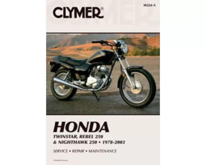 Clymer Repair Manual Honda Twinstar | Rebel | Nighthawk 250 1978-2016 - CM3245