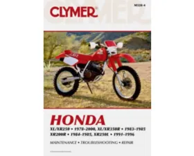 Clymer Repair Manual Honda XL | XR250 | XR350R 1978-2000