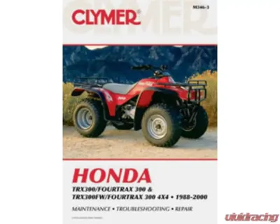 Clymer Repair Manual Honda TRX300 1988-2000 - CM3463
