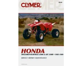Clymer Repair Manual Honda ATC250R 1985-1986