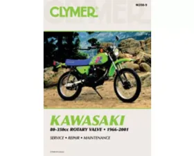 Clymer Repair Manual Kawasaki 80-350cc Rotary Valve 1966-2001