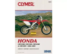 Clymer Repair Manual Honda CRF250R | CRF250X | CRF450R | CRF450X 2002-2005