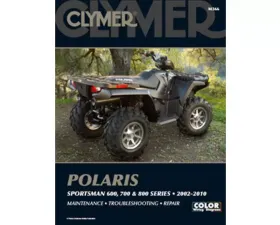 Clymer Repair Manual Polaris Sportsman Series 2002-2010