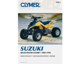 Clymer Repair Manual Suzuki Quadracer LT250R 1985-1992