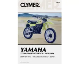 Clymer Repair Manual Yamaha YZ100-490 Monoshock 1976-1984