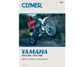 Clymer Repair Manual Yamaha  IT125-490 1976-1986