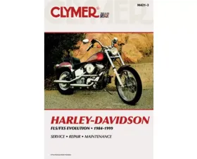 Clymer Repair Manual Harley-Davidson FLS | FXS Evolution Evo Softail 1984-1999