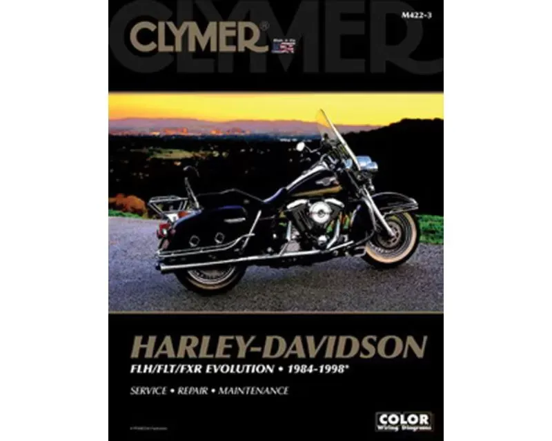 Clymer Repair Manual Harley-Davidson FLH | FLT | FXR EVOLUTION 1984-1998 - CM4223