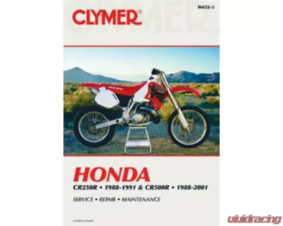 Clymer Repair Manual Honda CR250R | CR500R 1988-2001 - CM4323