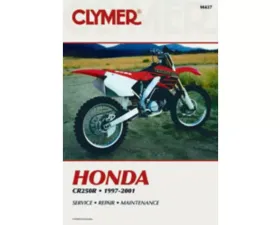 Clymer Repair Manual Honda CR250R 1997-2001