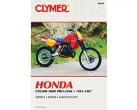 Clymer Repair Manual Honda CR250R-500R Pro-Link 1981-1987