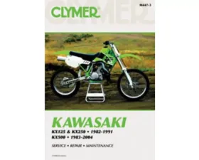Clymer Repair Manual Kawasaki KX125 | KX250 | KX500 1982-2004
