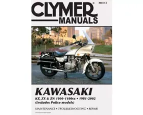 Clymer Repair Manual Kawasaki KZ | ZX | ZN 1000-1100cc 1981-2002