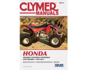 Clymer Repair Manual Honda TRX400EX FourTrax | TRX400EX Sportrax 1999-2014