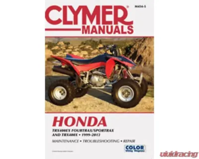 Clymer Repair Manual Honda TRX400EX FourTrax | TRX400EX Sportrax 1999-2014 - CM4545