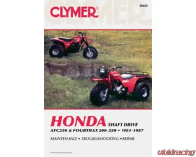 Clymer Repair Manual Honda ATC250 | FOURTRAX 200-250 1984-1987 - CM455